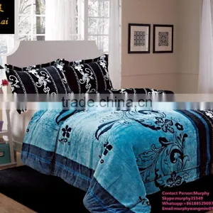 Warm Sculpted Flannel+cotton Filling Quilt Changshu Manufacturer thumbnail-3