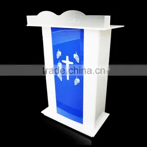 Contemporary Modern Acrylic Church Pulpit Designs Supplier's Choice thumbnail-3