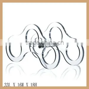 Clear Acrylic Wine Stand Display Rack thumbnail-1