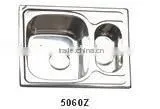 Stainless Steel Sink, Faucet, Kitchen Sink 5060 thumbnail-1