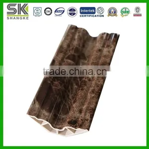 PVC Marble Stone Moulding Plastic Decorated Profile Quality Choice thumbnail-1