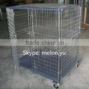 Factory Direct Sales Chrome/Stainless Steel Security Cage/Wire Shelving Cage thumbnail-2