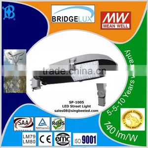 Module Type 120w IP65 MW Driver Bridgelux Chip SP-1005 LED Street Light CE/ROHS/LM79 thumbnail-1
