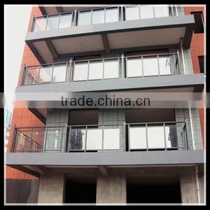 Fixed Glass Railing for House thumbnail-1