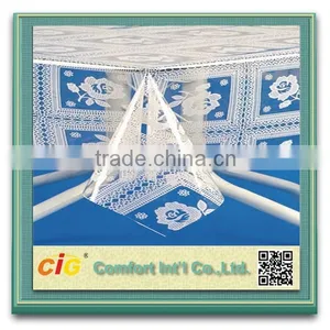 Wholesale Plastic Tablecloths Meters Plastic Transparent Tablecloth thumbnail-1