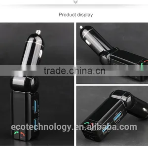 BC06S Bluetooth Car Kits FM Transmitter Handsfree Function Wireless Car MP3 Player thumbnail-5