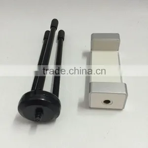 No Patent Foldable 1/4" Screw Tripod Phone Stand Clamp Holder for IPhone,Samsung,HTC,Camera,Monopod Etc. thumbnail-3