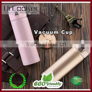 Double Wall Stainless Steel Vacuum Cup -Pink thumbnail-1