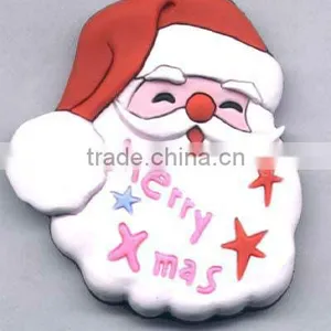 Custom Soft Pvc Xmas Silicone Magnet, Rubber Fridge Sticker Magnetic thumbnail-1