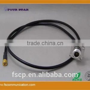 LMR200 Cable Assembly With N Female Flange Clamp to SMA Male Crimp Connector thumbnail-4