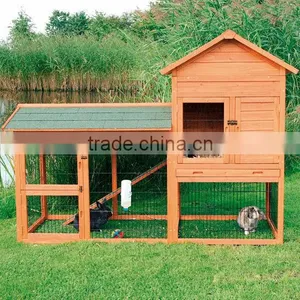 Wooden Rabbit Hutch thumbnail-4