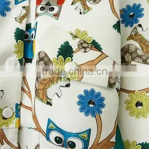 Popular Cartoon Pattern Ladies Short Paragraph Slim Fit Baseball Uniform Jacket for Wholesale Fitness Apparel thumbnail-6