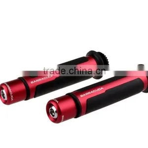 Soto Racing - Universal BARRACUDA 7/8'' 22mm CNC Aluminum Motorcycle Handle Bar CAPS / Handlebar Grips thumbnail-4