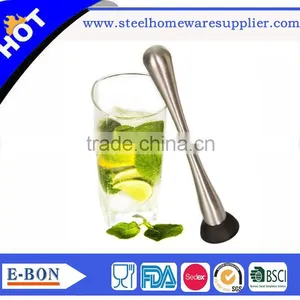 High Quality Stainless Steel Cocktail Muddler Bar Tools Barware Supplier's Choice thumbnail-1