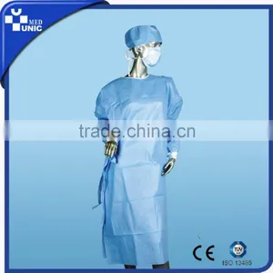 Sterile Disposable Reinforced Surgical Gown thumbnail-1