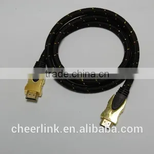 Capable Beyond 1080p to 2160p Gold Plated Connectors Hdmi Cable V1.4 2.0v thumbnail-5