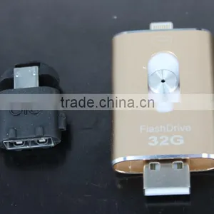 Wholesale Fast Drives for Iphone/ipad/ipod/andoir 16GB/32GB/64GB/128GB OTG I-Flash Drive thumbnail-1