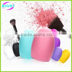 Silicone MakeUp Brush Egg for Brush Cleaning thumbnail-6