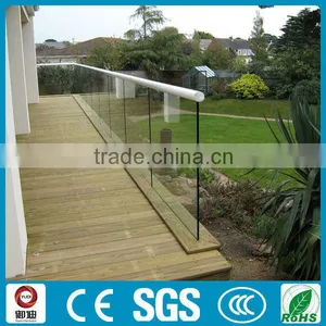 Villa Outdoor Frameless Glass Balustrade Suppliers thumbnail-2