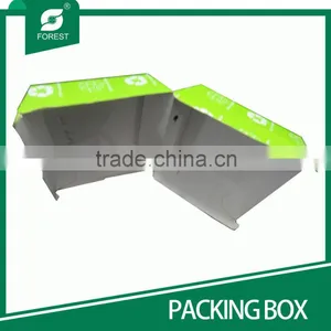 HAMBURG BOX MADE BY 1MM PRINTED CORRUGATED CARDBOARD thumbnail-3