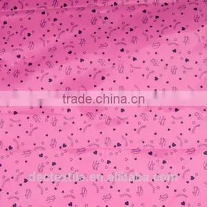 XQ Heart-shaped Printing Taffeta! Polyester Fabric A Variety of Designs thumbnail-1