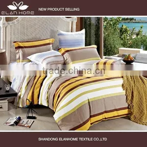 100% Cotton 128*68 40s*40s Pigment Printed Wholesale Bedding Set With Zipperr thumbnail-1