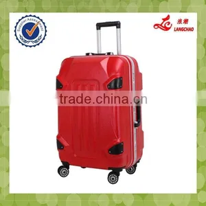 Different Colors China Supplier Eminent Aluminum Trolley Beauty Case PC Luggage Set thumbnail-4