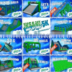 2015 The Amazing Insane Inflatable 5K Slide / Inflatable Insane 5K Run thumbnail-1