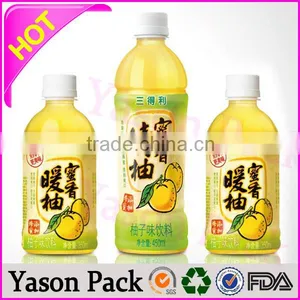 Yason Seamed Shrink Sleeves Shrinkable Plastic Labels Pvc Film Shrink Wrap Film for Food thumbnail-6