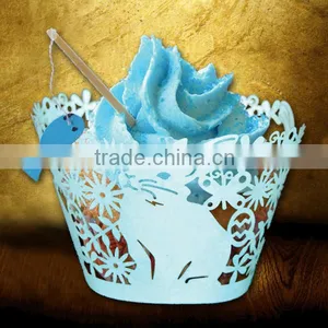 Colorful Promotional Cupcake Liner Cases Cupcake Wrapper Happy Birthday thumbnail-3
