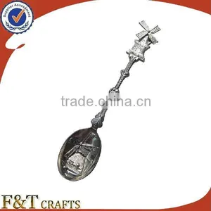 Bulk Cheap Custom Party Item Blank Antique Metal Souvenir Spoon thumbnail-1