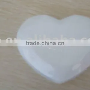 Plastic Heart Shape Makeup Mirror thumbnail-1