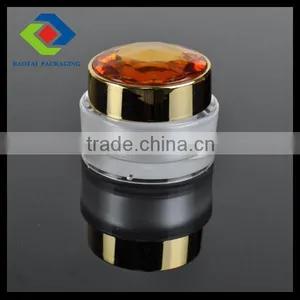 2014 New Style Design Diamond Shiny Empty Cosmetic Jar Series 15g 30g 50g thumbnail-1