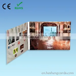 Paper Folding Greeting Card With Lcd thumbnail-1