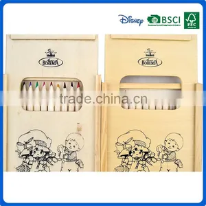 Personalized Wooden Color Pencils Into Drawer Box Supplier's Choice thumbnail-3