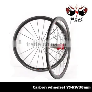Chinese 700c*38m Carbon Road Bike DT Hub Wheels thumbnail-2