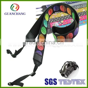 Wholesale Customized Nylon Polyester/cotton/pp Material Fashion Quality Durable Printed Shoulder Neck Camera Strap for Promotion thumbnail-3