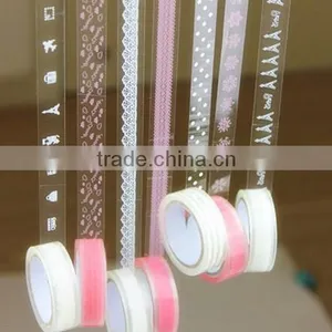 Korean Romantic and Transparent DIY Versatile Lace Tape, Adhesive thumbnail-1