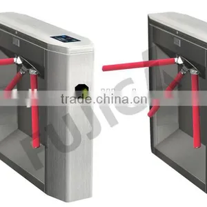 Factory Price Rfid Access Control Turnstile, Electric Semi Automatic Tripod Turnstile With RFID Automatic Access Control thumbnail-2