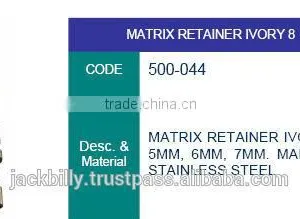 Matrix Retainer Ivory , Dental Instruments, Dental Lab Instruments,01 thumbnail-1