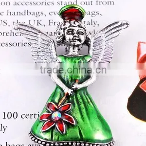 Many Styles! Christmas Animal Metal Brooch for Girls thumbnail-2