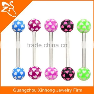 Cheap Tongue Barbell High Quality Personalized Tongue Rings for Young Ladies thumbnail-6