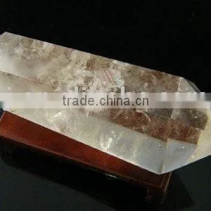 Natural Rock Clear Crystal Point/Wand thumbnail-1