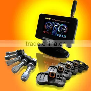 AVE TPMS (Color LCD Dispaly) AVE-T1004P Tire Pressure Monitoring System thumbnail-1