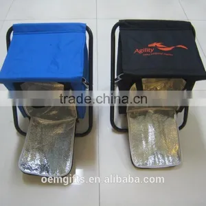 Travel Folding Beach Chair With Cooler Bag thumbnail-5