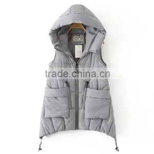 Cheap China Wholesale Clothing Cotton Vest for Women thumbnail-2