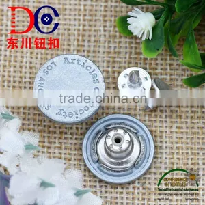 Hot Selling Custom Decorative Made Clothing Buttons for Jeans Wear thumbnail-1
