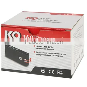 Mini Hidden Dual Camera 360 Degree Panoramic Full HD DV thumbnail-5