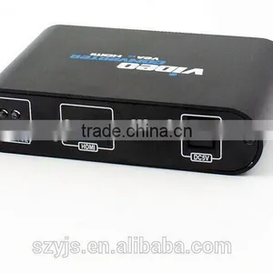 Manufacture Supply for 1080P/1.3 Male-Female VGA to HDMI Converter YJS-6500HD thumbnail-3