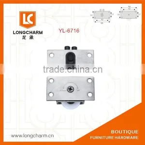 Caster Wheel for Sliding Door Sliding Door Rollers Black Iron Caster Wheel for Sliding Door thumbnail-2